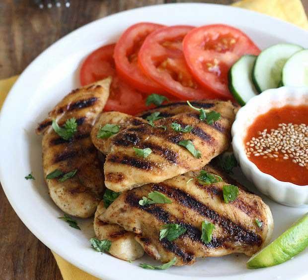 Thai grilled chicken recipe