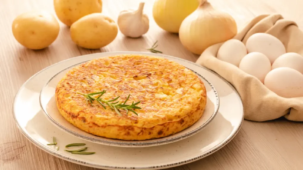 mashed potato omelette